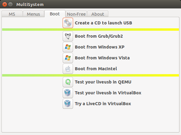 在Ubuntu中怎么制作多启动USB盘的U盘