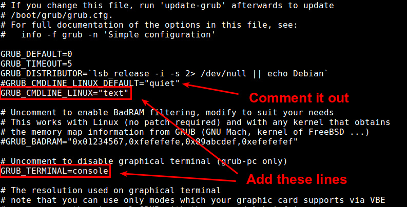如何实现Debian或Ubuntu系统启动后进入命令行界面