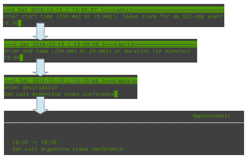 Linux中怎么使用calcurse設置提醒事項