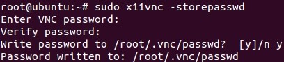 x11vnc ubuntu
