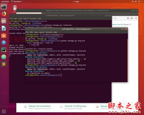 Ubuntu中怎么创建一个Django超极用户