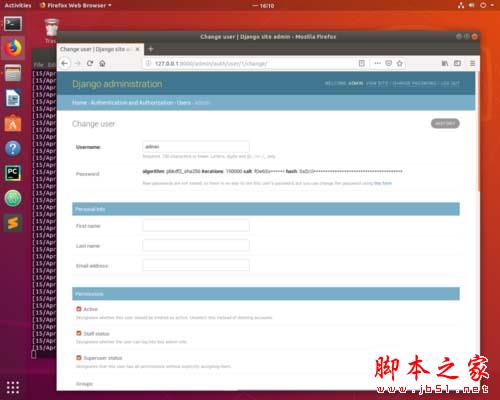 Ubuntu中怎么创建一个Django超极用户