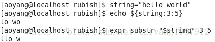 shell字符串匹配的实现方法