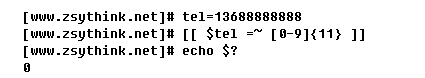 shell脚本[] [[]] -n -z 的含义是什么