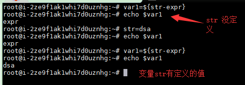 怎么在shell中使用变量