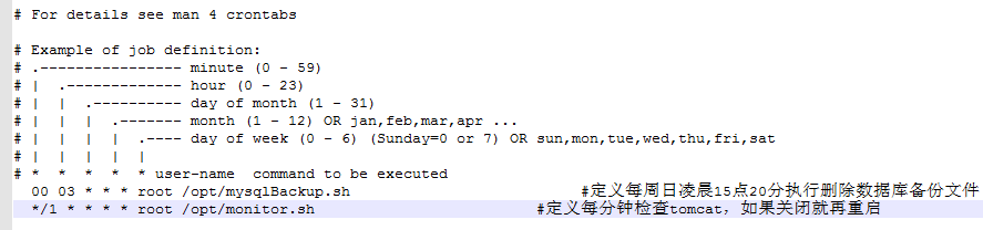 Linux下shell脚本监控Tomcat的状态并实现自动启动的示例分析