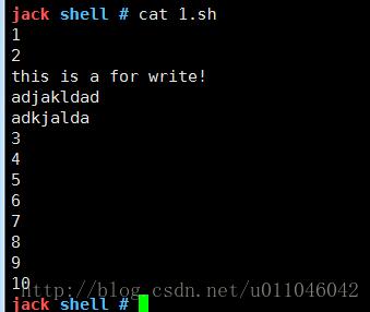 怎么在linux中利用shell在指定的行添加内容
