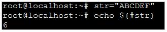 Shell如何獲取字符串長度