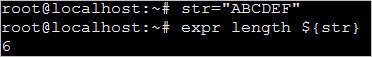Shell如何獲取字符串長度