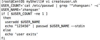 shell脚本如何自动创建用户