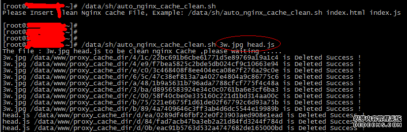 怎么用Shell脚本批量清除Nginx缓存
