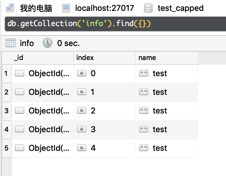 如何将MongoDB作为循环队列