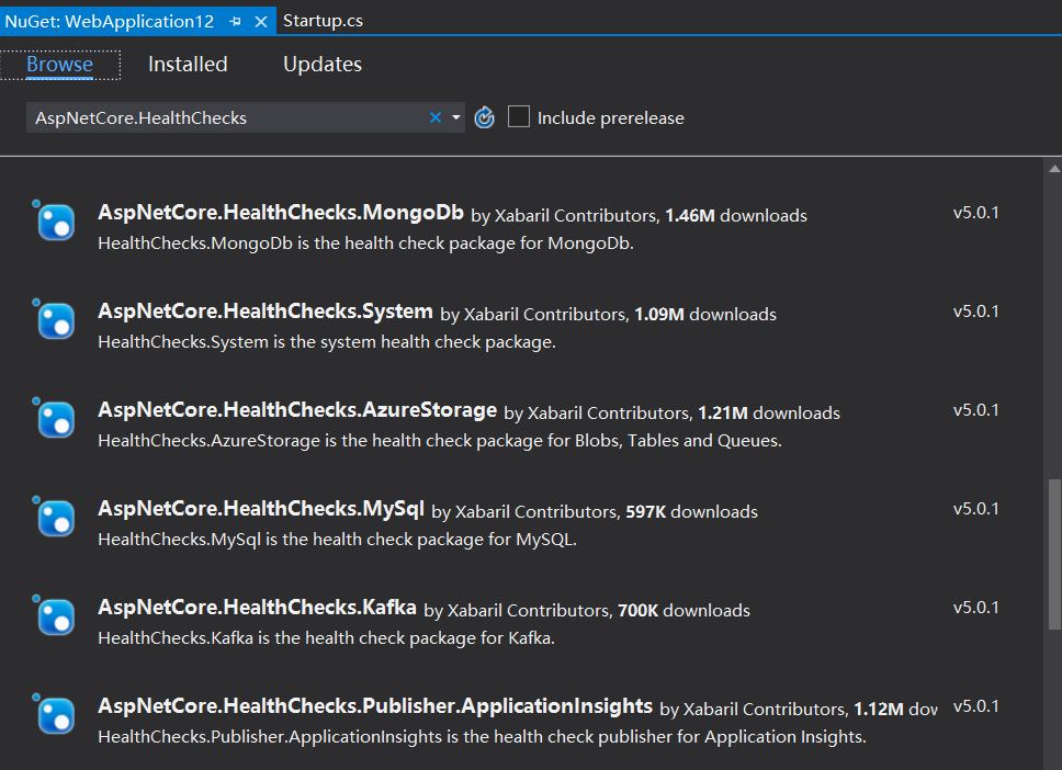 怎么在ASP.Net Core中实现健康检查