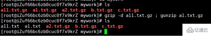 linux的gz解压缩命令是哪个