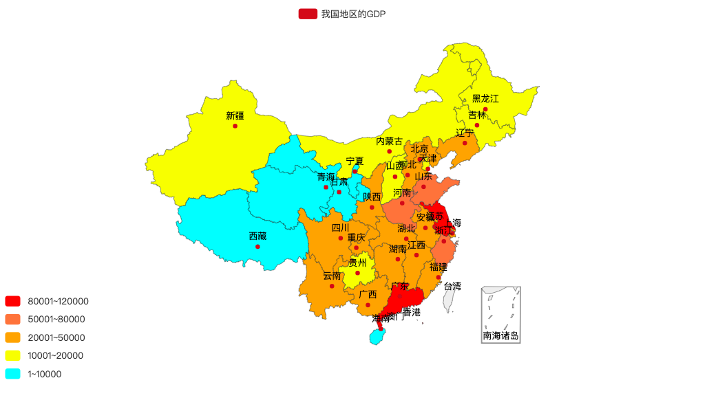 python用pyecharts实现地图数据可视化的方法