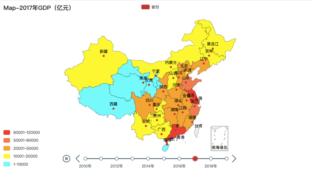 python用pyecharts实现地图数据可视化的方法