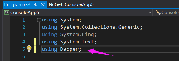 在C#中怎么使用Dapper ORM