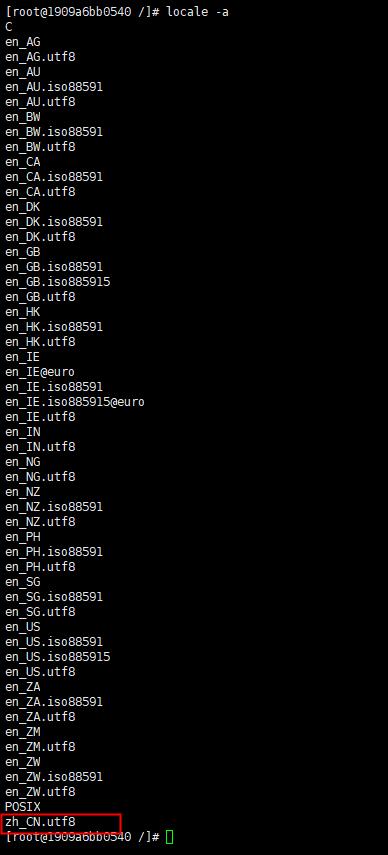 如何解决docker容器设置中文语言包出现的问题