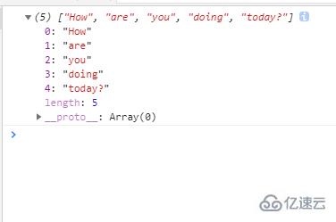 javascript中将字符串转为数组的方法