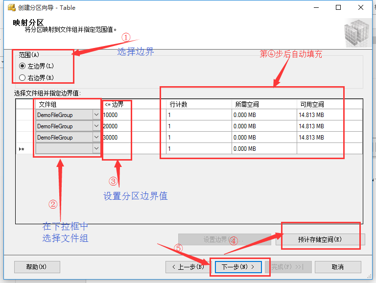 SQL Server數(shù)據(jù)庫(kù)分區(qū)分表的示例分析