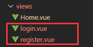 vue实现登录注册模板的方法