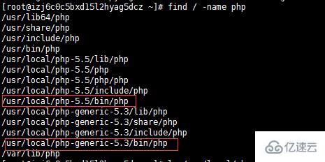 怎么在linux中更改php版本号