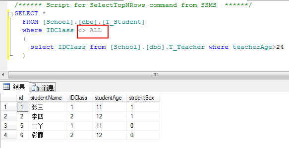 如何在SQL Server数据库中实现子查询