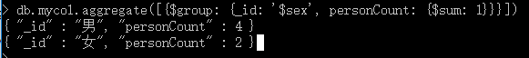 怎么在MongoDB中对group聚合进行操作