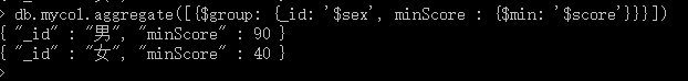 怎么在MongoDB中对group聚合进行操作