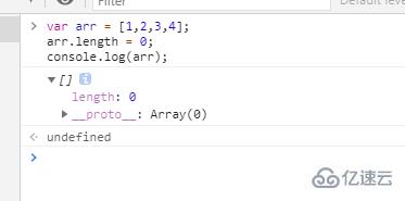 javascript数组如何删除所有元素