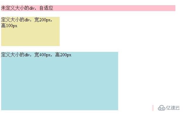 css设置div大小的方法