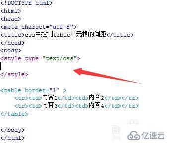 css設(shè)置表格間距的方法