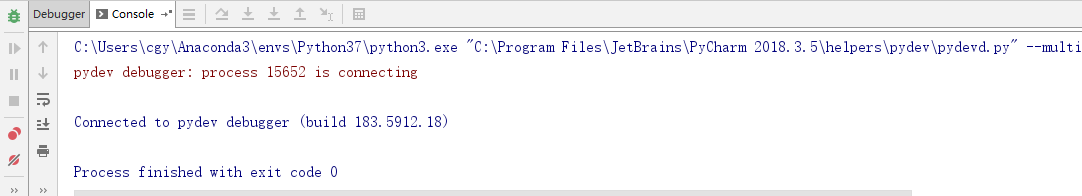 pycharm中debug断点调试的示例分析