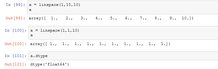 linspace如何在Python中使用