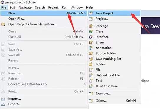 如何使用eclipse建立java项目