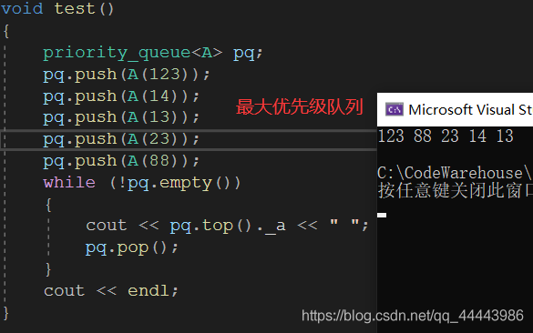 C++ 容器适配器priority_queue怎么用