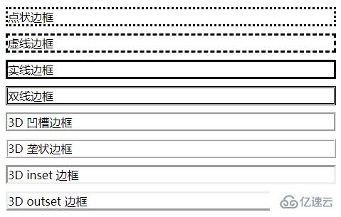 怎么在css中设置div边框样式