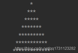 使用Java怎么打印三角形