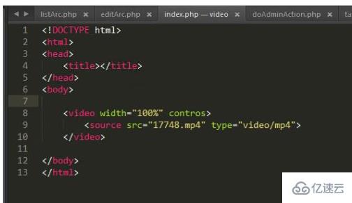 html中如何使用video方法