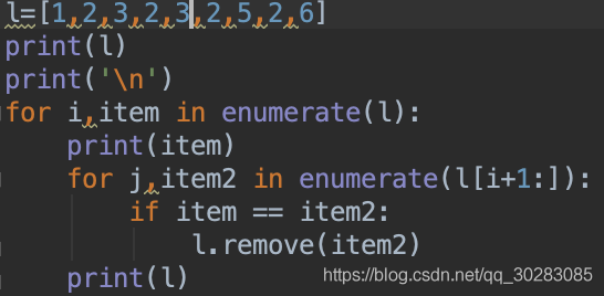 使用Python怎么删除列表重复元素