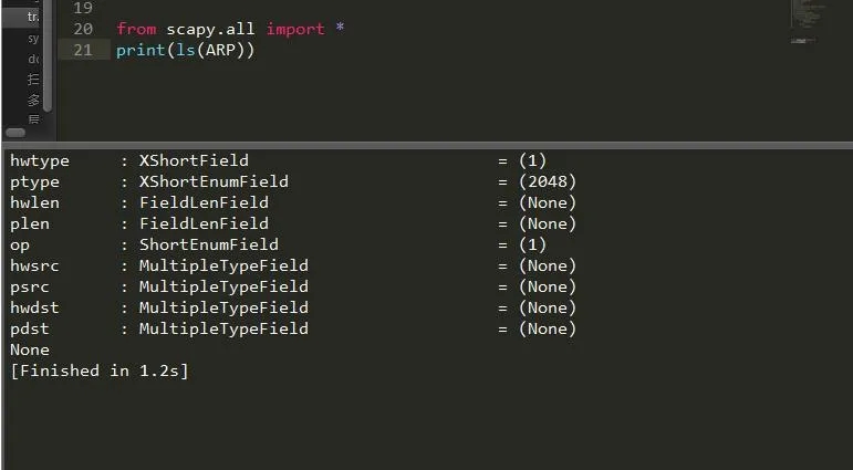 Python如何使用scapy模塊發(fā)包收包