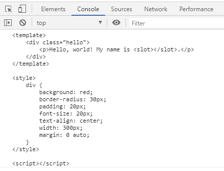 使用JavaScript怎么实现一个单文件组件