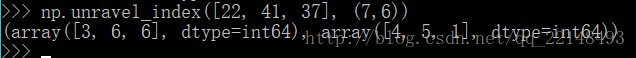 如何使用numpy.where() 和np.argsort()方法