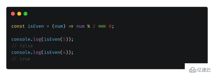 JavaScript單行代碼示例分析