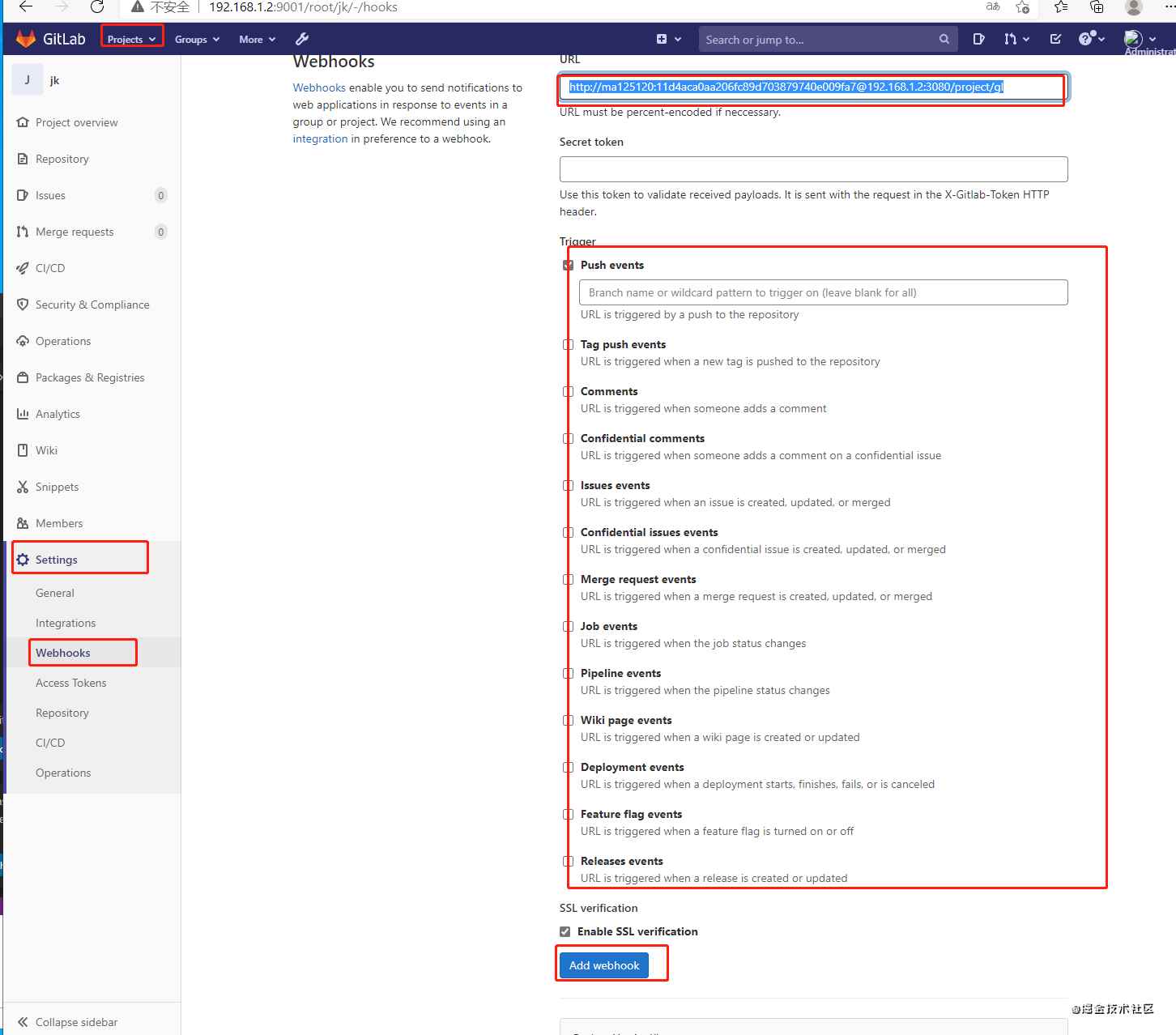 jenkins+gitlab+nginx部署前端应用实现的示例分析