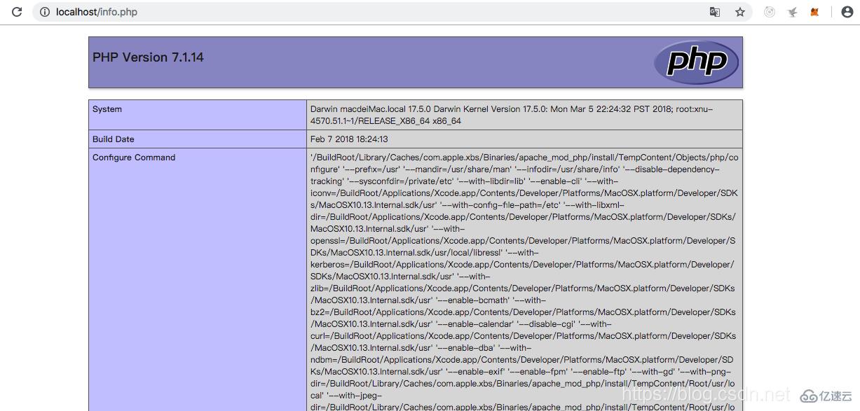 Mac系统完美安装PHP7的方法