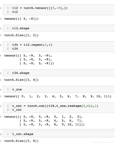 Pytorch中 torch.cat与torch.stack有什么区别