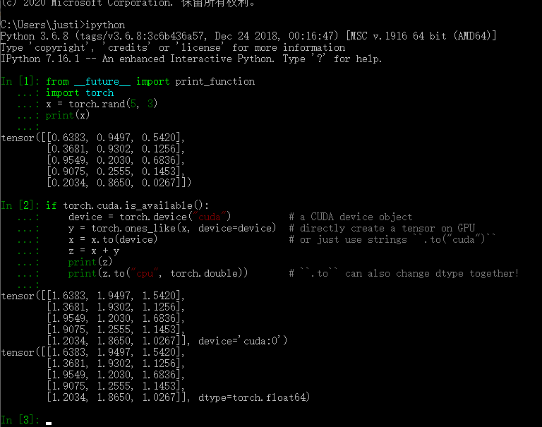 Windows環(huán)境下老顯卡跑PyTorch GPU版本方示例分析