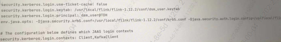 flink1.12怎么通过kerberos认证读取kafka数据