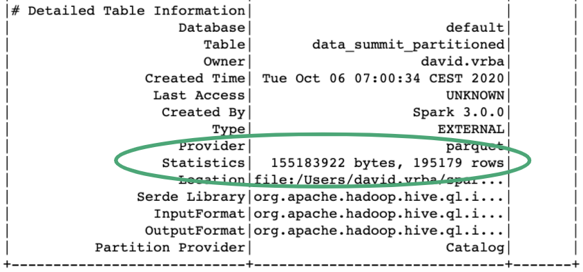 如何根据Spark SQL explaind中的统计信息深入了解CBO优化